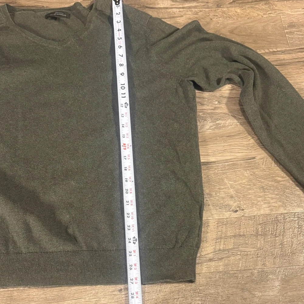 Marc Anthony Olive V-Neck Sweater - Size XXL